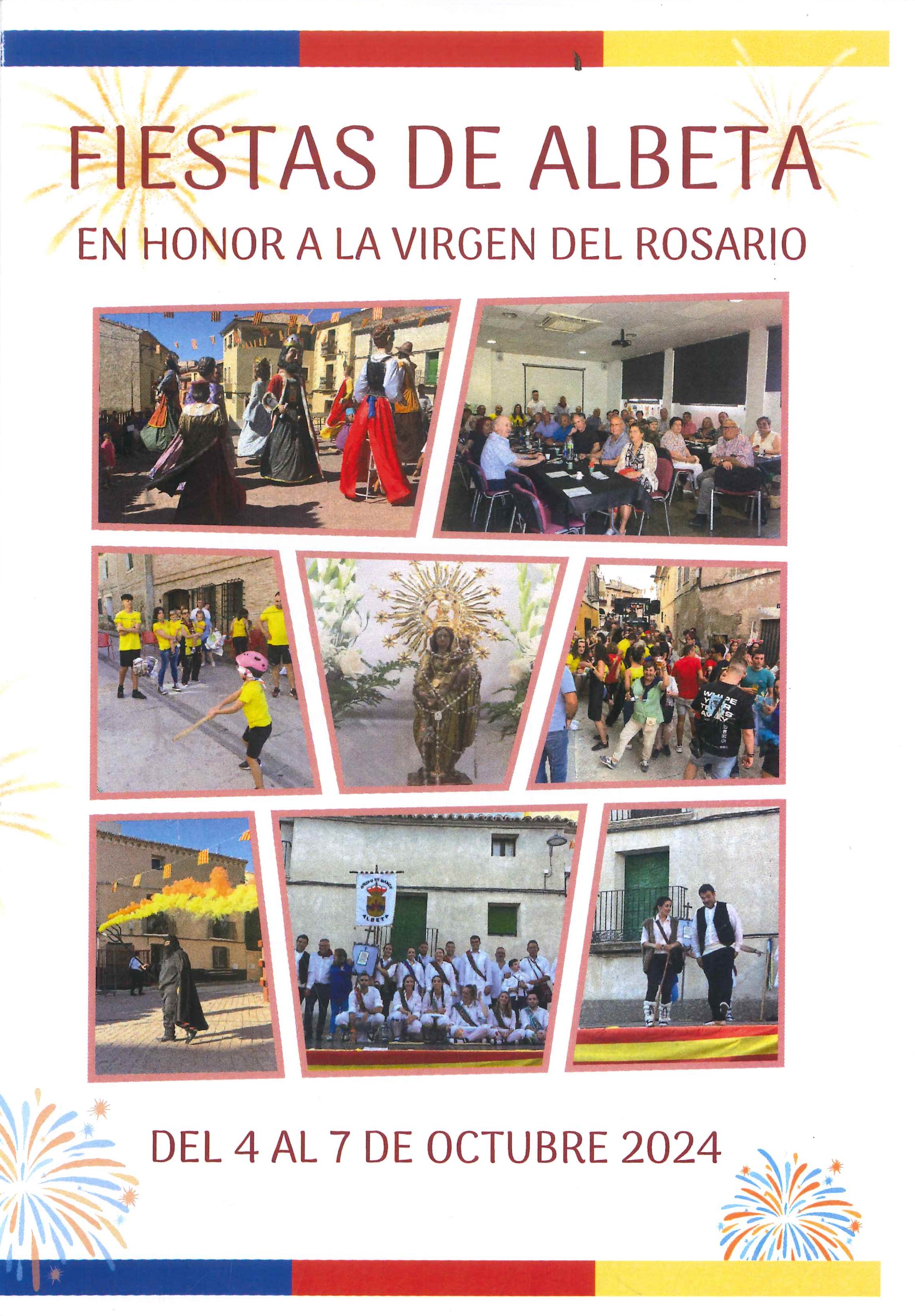 Fiestas en honor a Nuestra Señora del Rosario 2024 Albeta